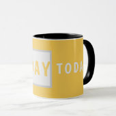 Sunday Today – Minimal Coffee Mug Design (Devant droit)