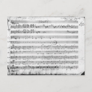 Sunday Vespers, 1779 Briefkaart