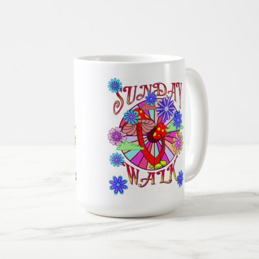 SUNDAY WALK MUG (Devant droit)
