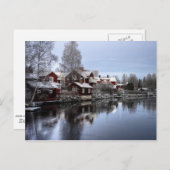 Sundborn, Zweden Briefkaart (Voorkant / Achterkant)