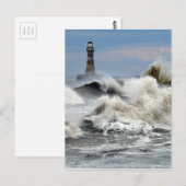 Sunderland - Roker Pier & Lighthouse Briefkaart (Voorkant / Achterkant)