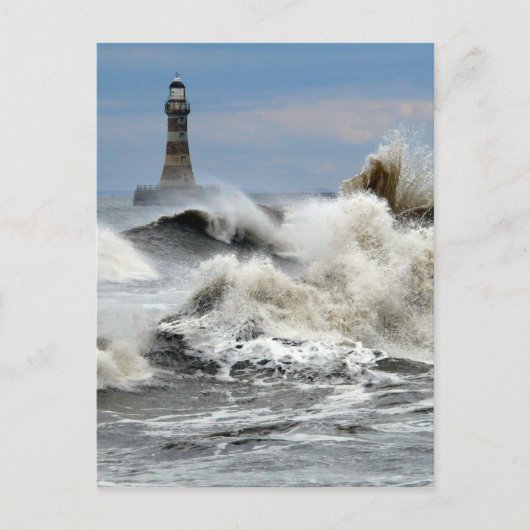 Sunderland - Roker Pier & Lighthouse Briefkaart (Voorkant)