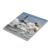 Sunderland - Roker Pier & Lighthouse Tegeltje (Zijkant)