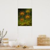 Sundew: Toxic Elegance Impressionist Art Poster (Keuken)