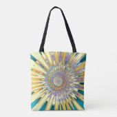 Sundial Fractal Tote Bag (Achterkant)