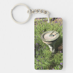 Sundial in Lavender Sleutelhanger