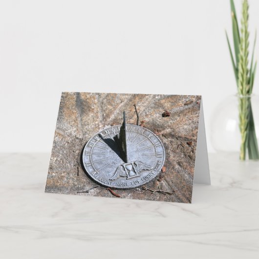 Sundial Kaart (Voorkant)