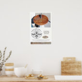 Sundial Poster (Keuken)