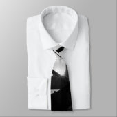 Sundial Sunset Grayscale Stropdas (Gebonden)