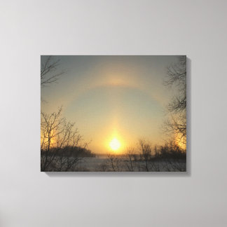 Sundogs canvas afdruk
