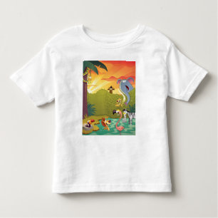 Sundown at the Water Hole Kinder Shirts