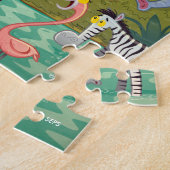 Sundown at the Water Hole Legpuzzel (Zijkant)