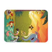 Sundown at the Water Hole Magneet (Horizontaal)