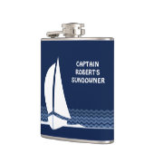 Sundowner avec le nom du capitaine sur le flacon (Gauche)