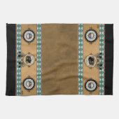 Sunface en Buffalo Theedoek (Horizontaal)