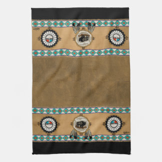 Sunface en Buffalo Theedoek