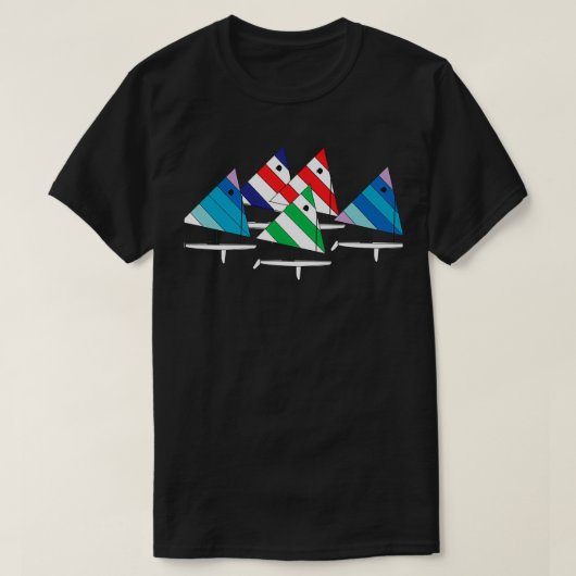 Sunfish Sailships Racing T-shirt (Design voorkant)
