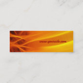 SunFlame-profielkaart Mini Visitekaartje (Achterkant)