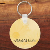 Sunflower, A Pocketful of Sunshine Keychain (Voorkant)