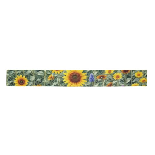 Sunflower and Wildflower Field Lint (Voorkant)
