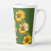Sunflower Angel Floral Latte Mug (Droite)