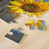 Sunflower Angel White Dove Puzzles Legpuzzel (Zijkant)