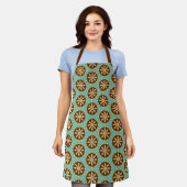 Sunflower Apron Schort (Gedragen)