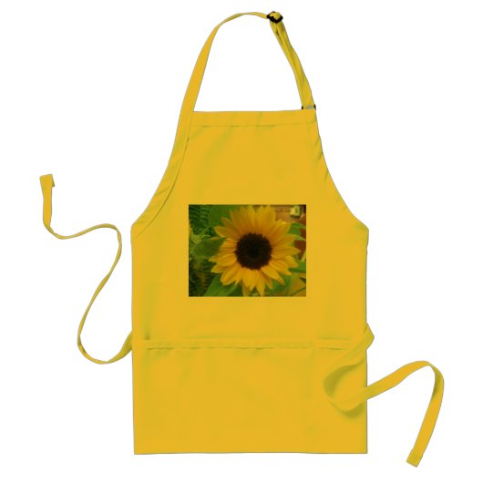 Sunflower Apron Standaard Schort (Voorkant)