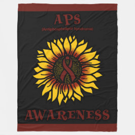 SUNFLOWER...APS FLEECE DEKEN