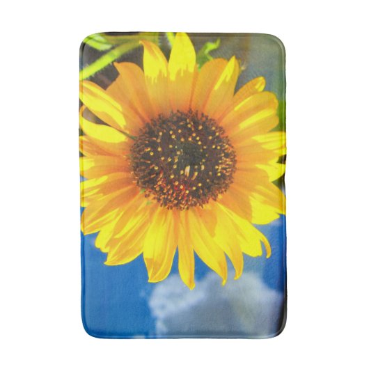 Sunflower Bath Mat (Voorkant Verticaal)