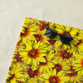 Sunflower Beach Towel Strandlaken