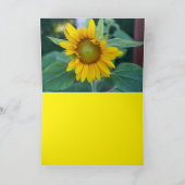 Sunflower Beauty Bedankkaart (Binnen)