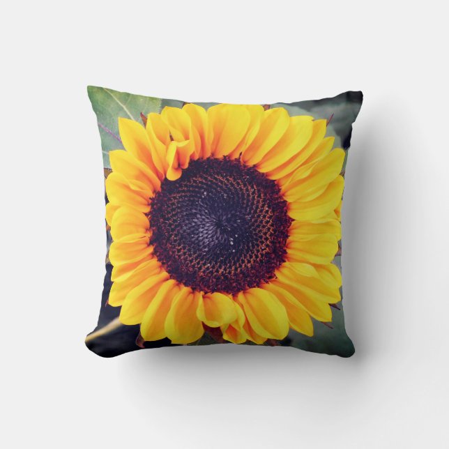 Sunflower Beauty Coussin (Recto)