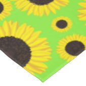 Sunflower Birthday Party Tafelkleed (Gekanteld)