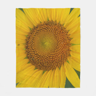 Sunflower Blanket close-up Fleece Deken