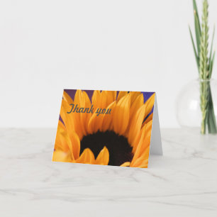 Sunflower Bloom Bedankkaart