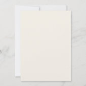 Sunflower Border Wedding Invitation (Dos)