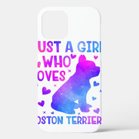 Sunflower Boston Terrier Dog Best Dog Ma Ever Case-Mate iPhone Case (Achterkant)