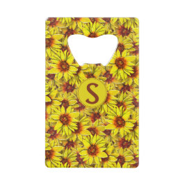 Sunflower Bottle Opener Kredietkaart Flessenopener