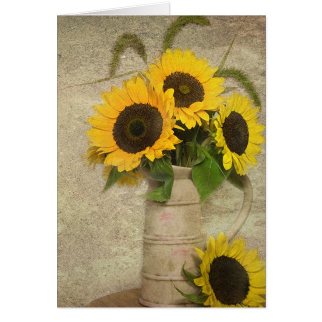 Sunflower Bouquet (Voorkant)