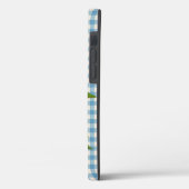 Sunflower Bouquet op Blue Gingham Case-Mate iPhone Case (Achterkant / Links)