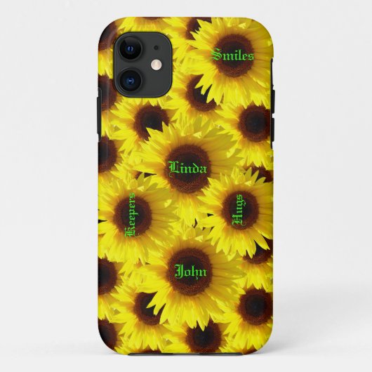 Sunflower Bouquets Case-Mate iPhone Case (Achterkant)