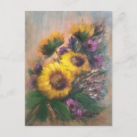 Sunflower Breeze Briefkaart