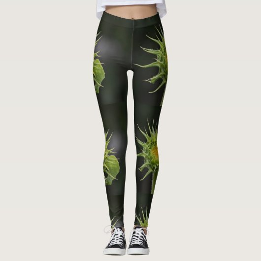 Sunflower Bud Leggings (Voorkant)