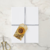 Sunflower Cadeaulabel (Met Touw)