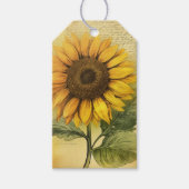 Sunflower Cadeaulabel (Voorkant)