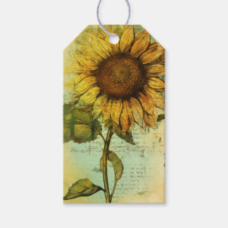 Sunflower Cadeaulabel
