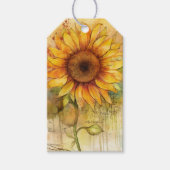 Sunflower Cadeaulabel (Voorkant)