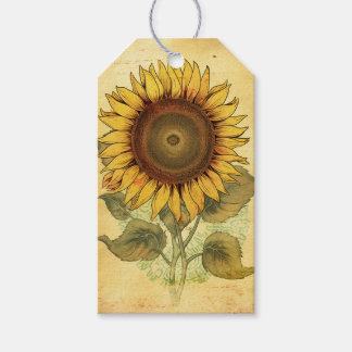 Sunflower Cadeaulabel