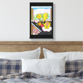 Sunflower Canvas (Insitu (Slaapkamer))